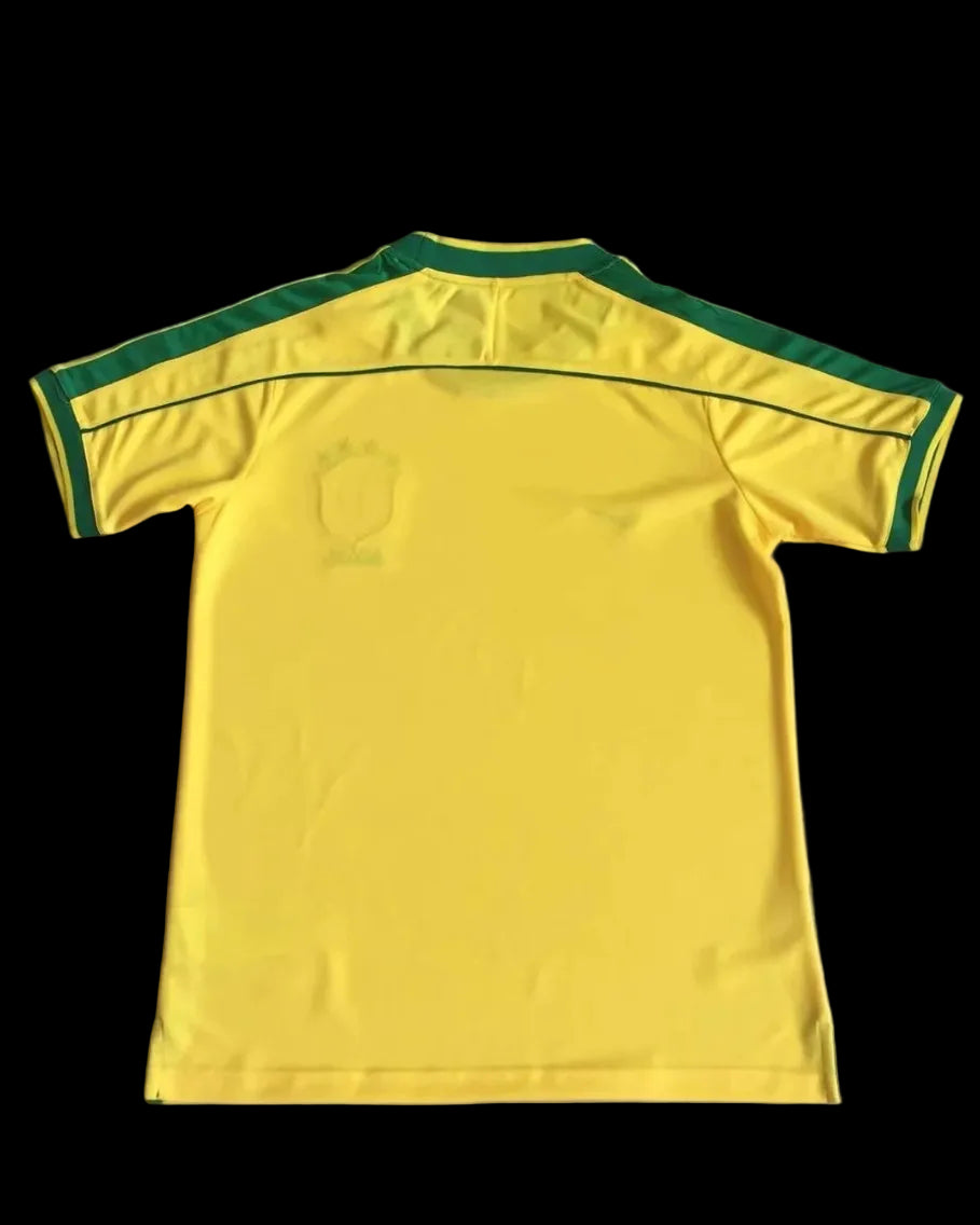 Brazil 1998 retro S-4XL home jersey