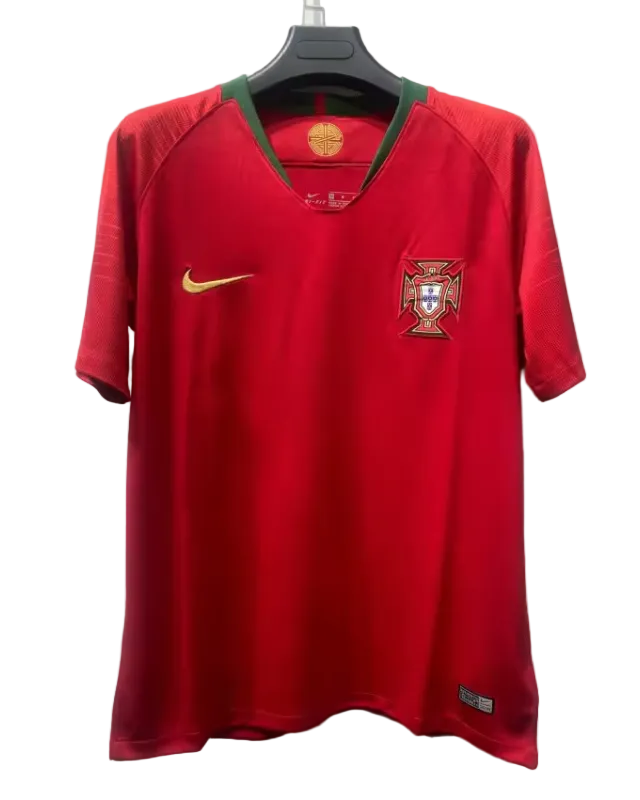 2018 Portugal home retro jersey