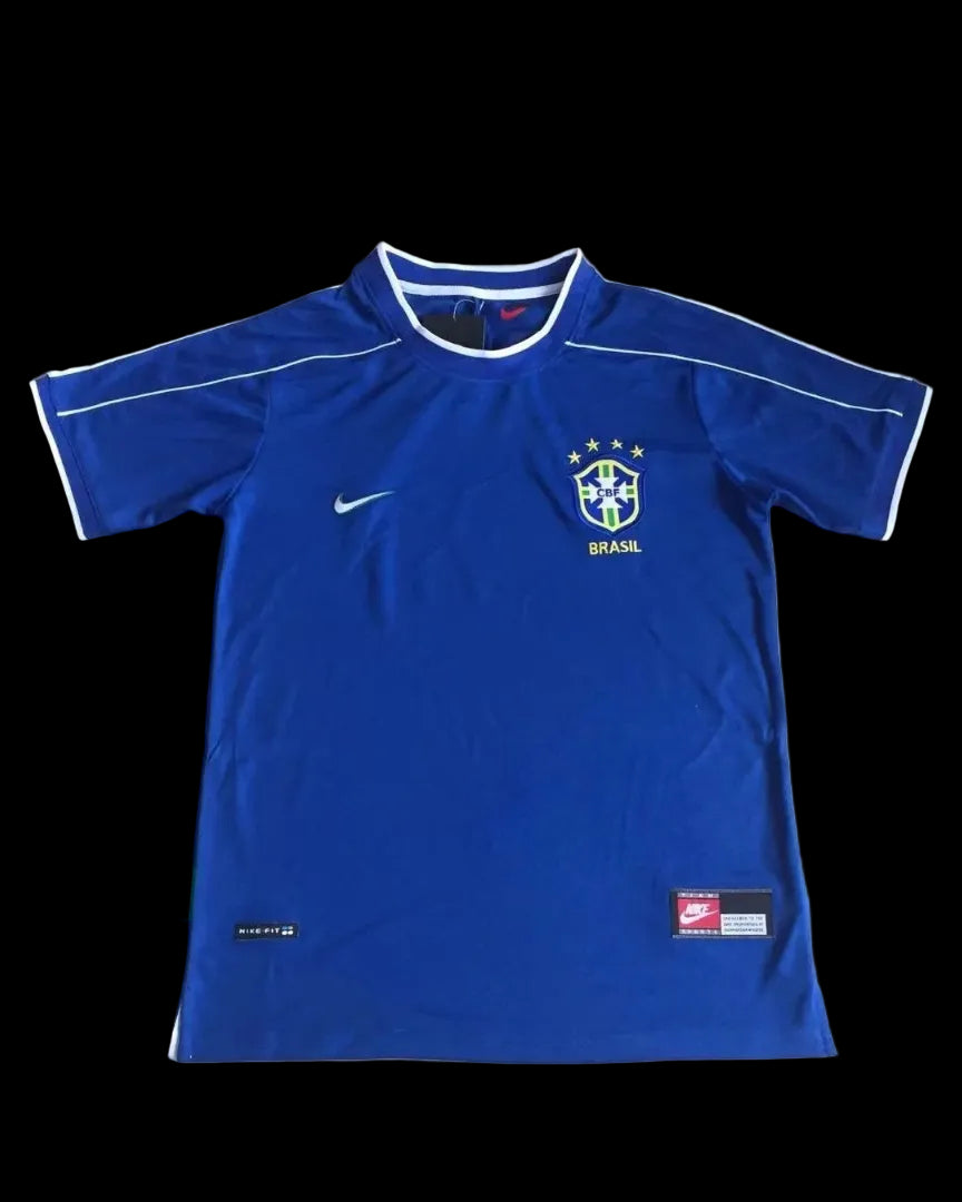 Brazil 1998 retro S-2XL away jersey
