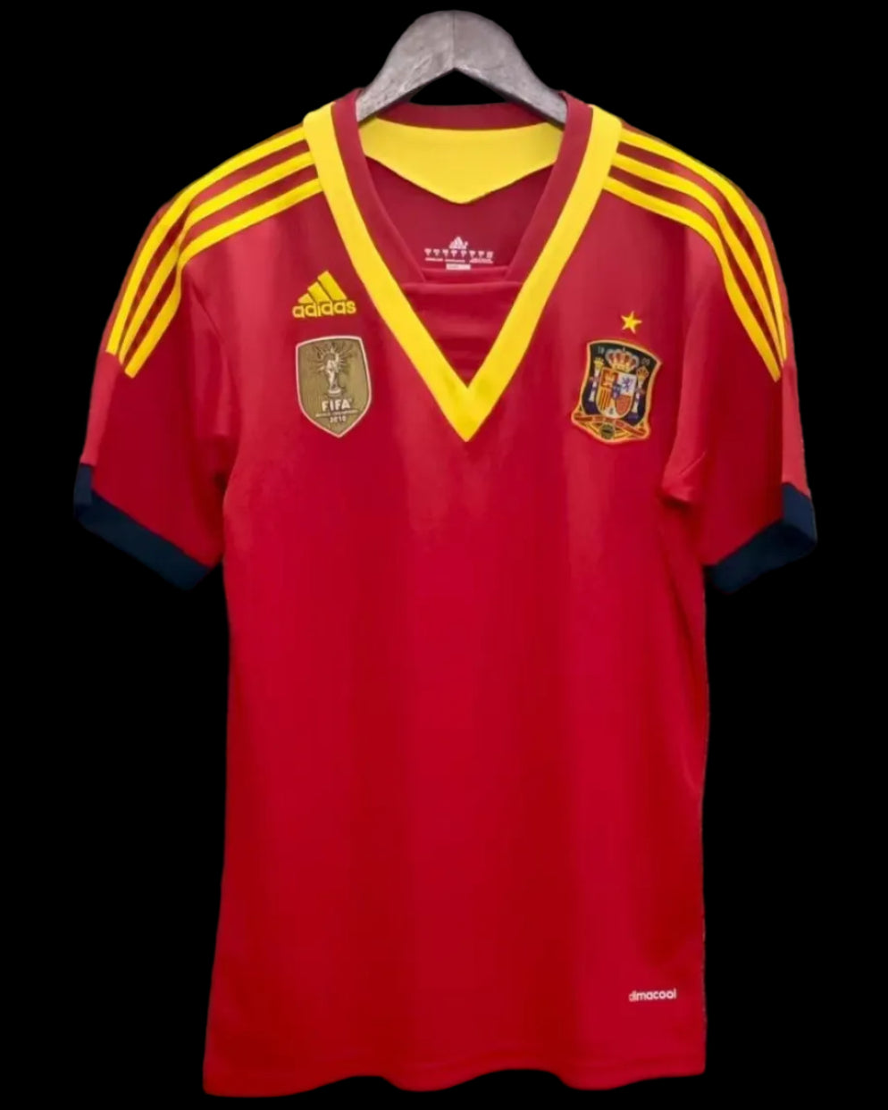 2013 Spain home retro fans version jersey