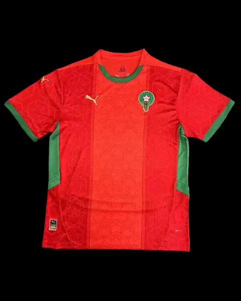 2025 Morocco home fans version jersey
