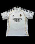 25-26 Real Madrid home fans version jersey